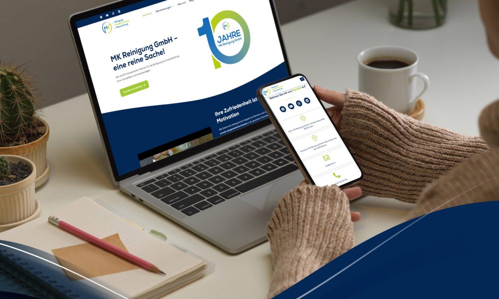 New Website For MK Reinigung GmbH